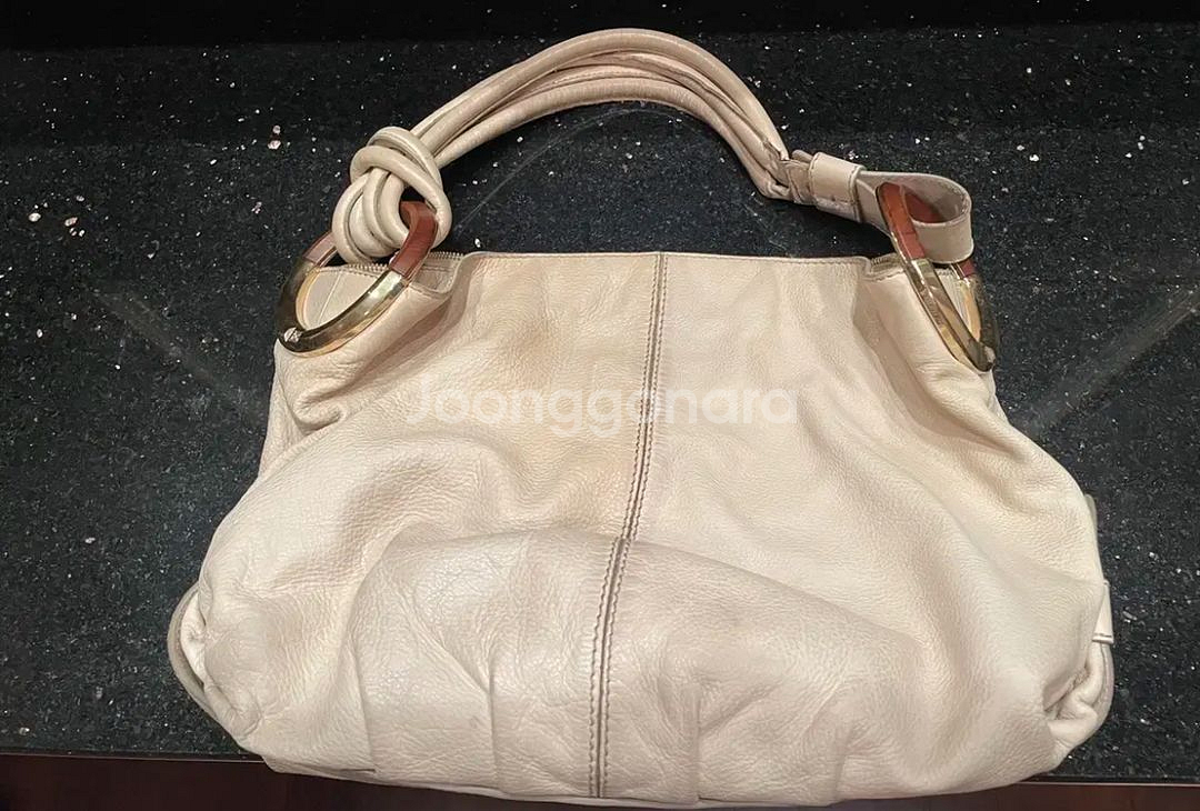 (정품) Escada 가죽 백--1