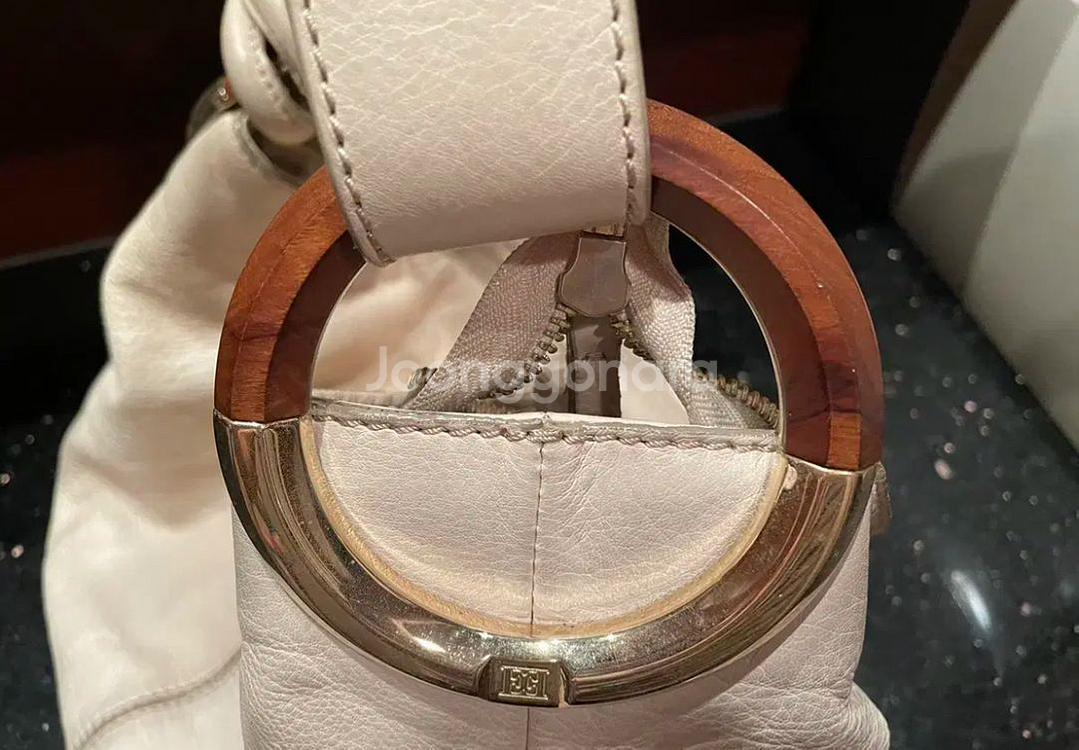 (정품) Escada 가죽 백--3