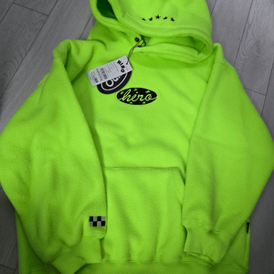 히로 스타 헤비 후리스 후드 140 네온