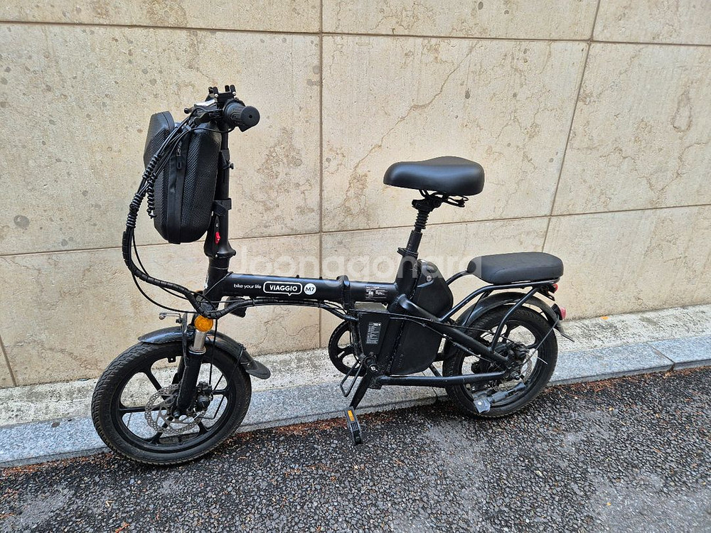 비아지오 M7 접이식 전기자전거_주행거리 350km--0