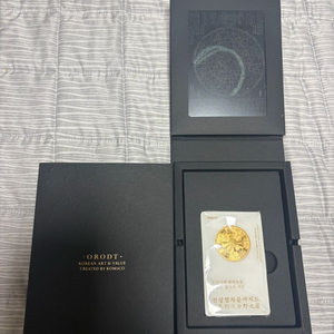 한국조폐공사 발행 천상열차 분야지도 카드형 골드 판매합니다