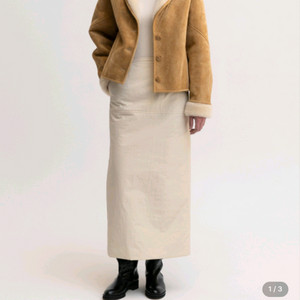 le 시그니처 시어링 자켓 무스탕 여성