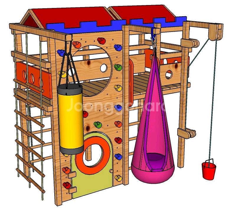 아이놀 nool 감통 놀이 가구 정글짐 벙커침대 놀이 기구 치료--0