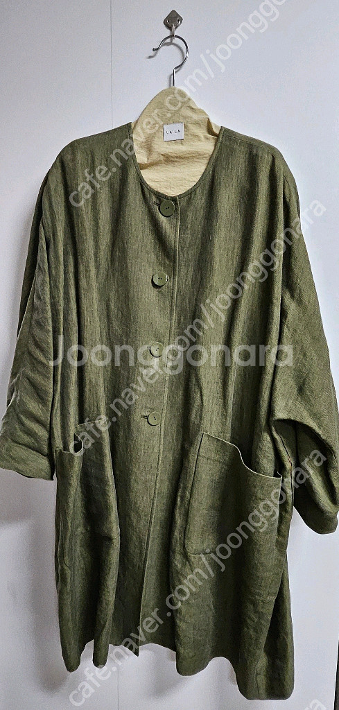 !가격내림! 라일라 라무르 린넨 박시 바바리(택포)--3