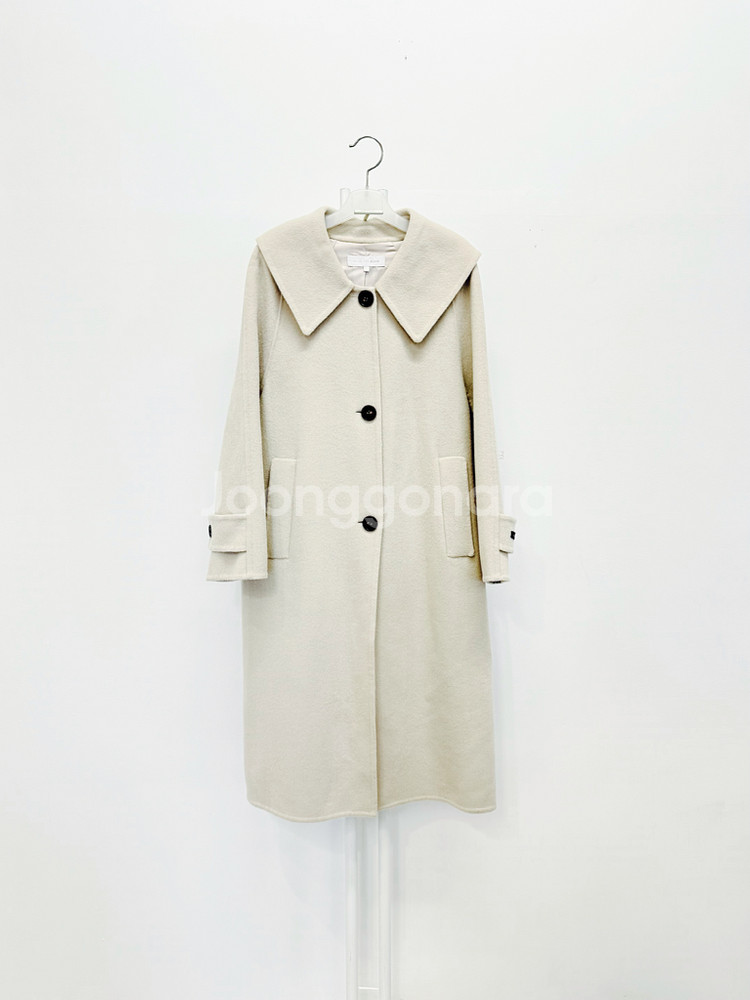 올리브데올리브 빅카라 핸드메이드코트 캐시미어블렌드--1