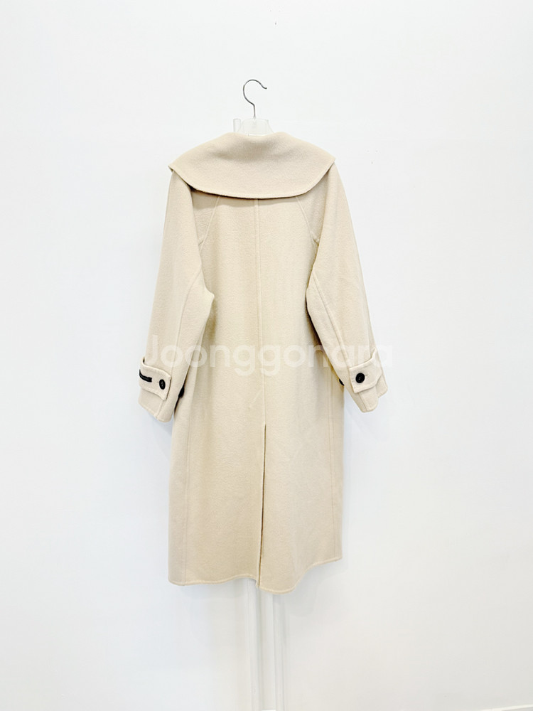 올리브데올리브 빅카라 핸드메이드코트 캐시미어블렌드--2