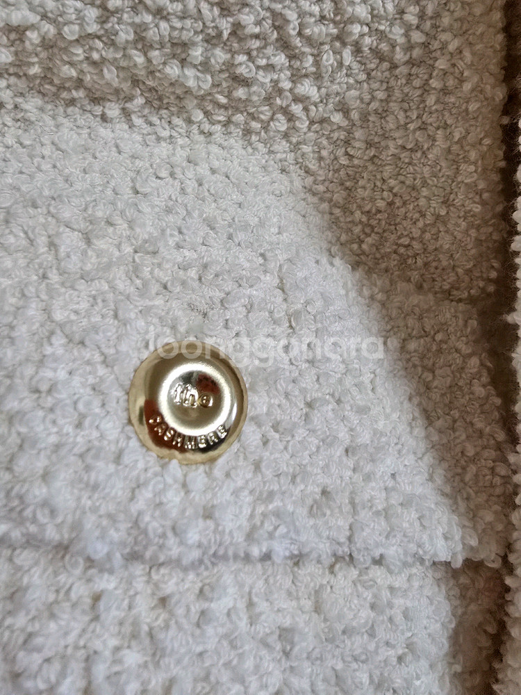 한섬 더캐시미어 부클 레글런 슬리브 자켓--4