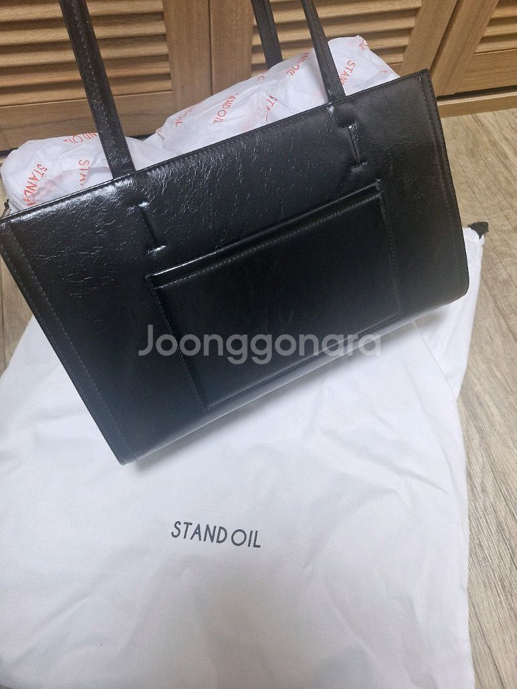 스탠드오일 오블롱백 블랙 새상품--1