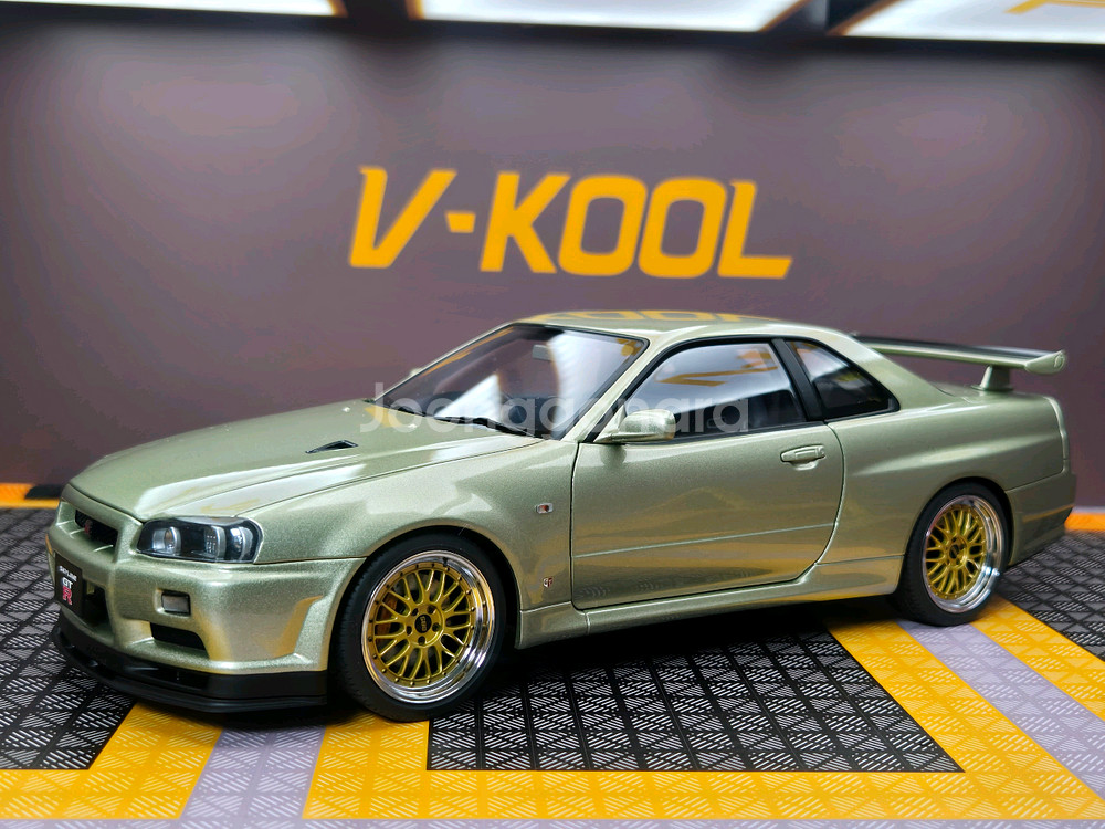 1:18 오토아트 니스모R34 BBS 휠 다이캐스트 팝니다.--0