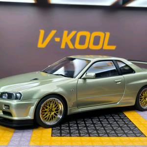 1:18 오토아트 니스모R34 BBS 휠 다이캐스트 팝니다.