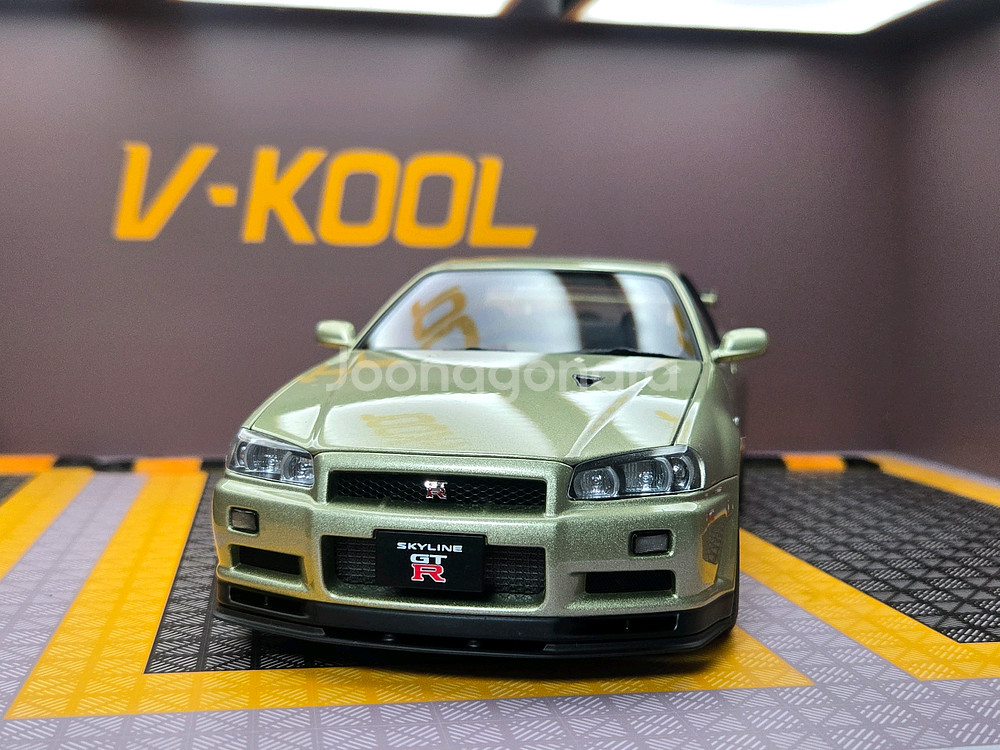 1:18 오토아트 니스모R34 BBS 휠 다이캐스트 팝니다.--1