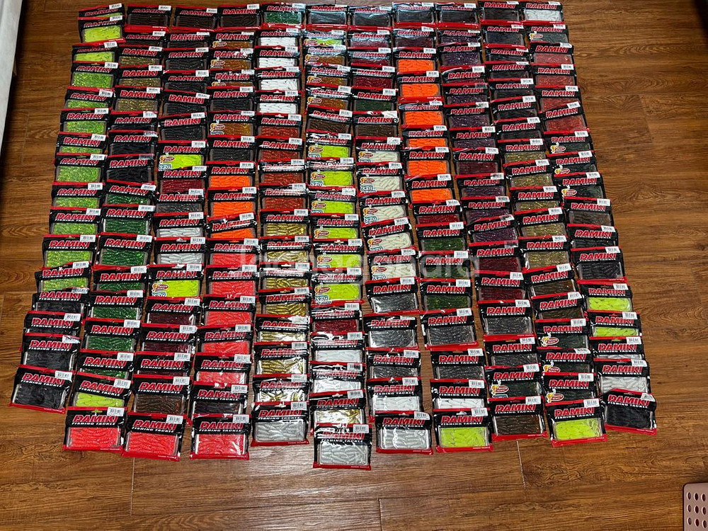 다미끼 D그럽 3인치 웜 새상품 대량 일괄 싸게 판매합니다--0