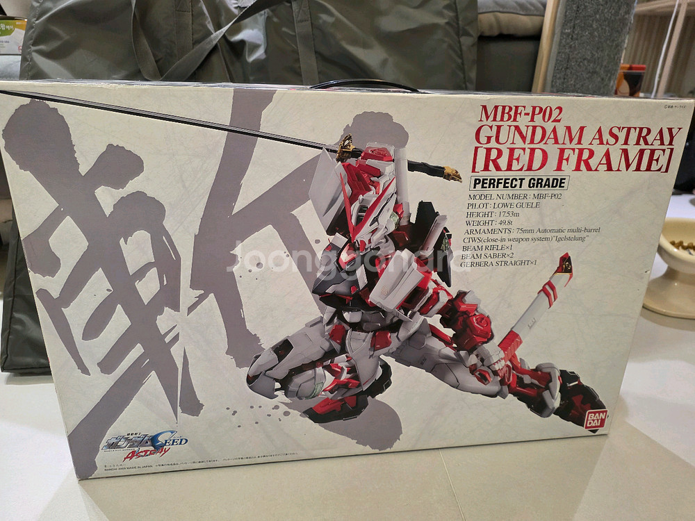 퍼펙트 그레이드 건담 아스트라이 레드 프레임--0