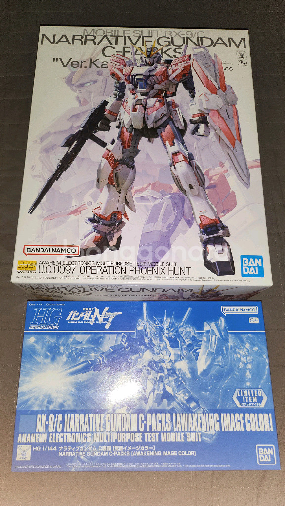 mg,hg 내러티브 건담 일괄--0