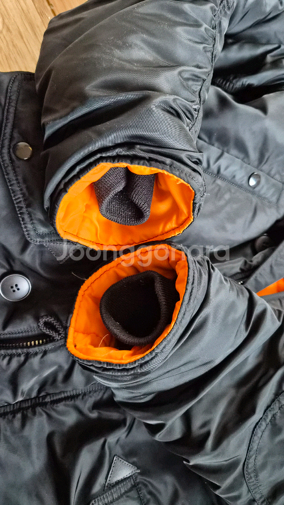 알파인더스트리 패딩점퍼 M--3