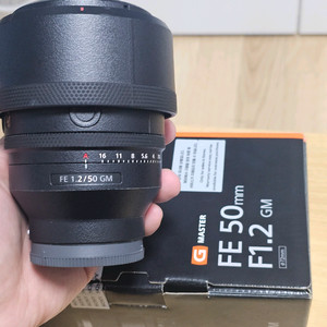 소니 FE 50mm F1.2 GM 렌즈