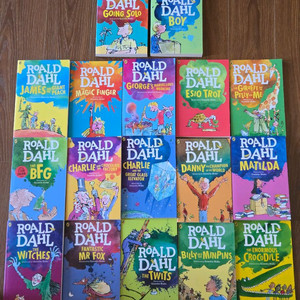 택포) 로알드달 Roald Dahl 정품 17권 + cd 세트