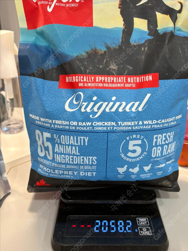 닥터힐메딕스 인테스티널 로우펫 4.8키로, 오리젠 2키로 판매합니다 이미지