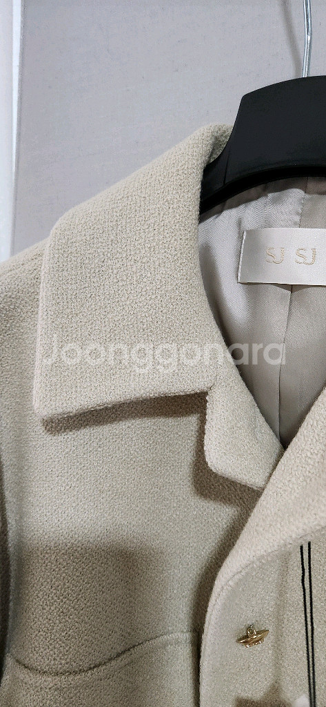 SJSJ 울 블렌드 부클 자켓--3