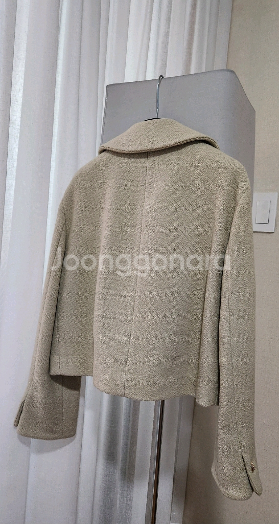 SJSJ 울 블렌드 부클 자켓--1