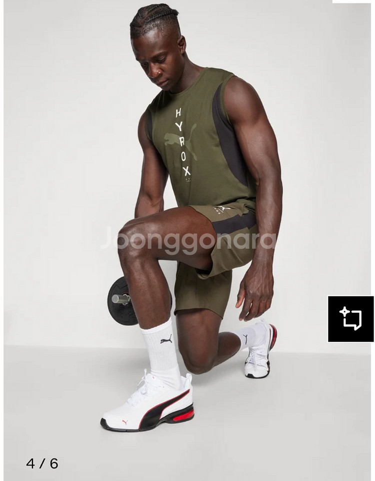 푸마 하이록스 콜라보 블랙아웃 조거탑--4