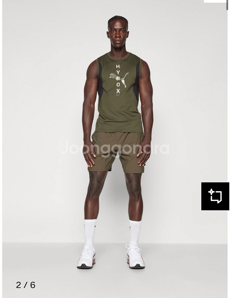 푸마 하이록스 콜라보 블랙아웃 조거탑--2