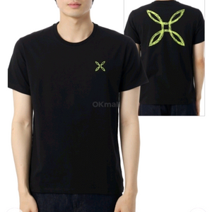 몬츄라 펜슬로고 반팔 티셔츠.105호.거의새것,