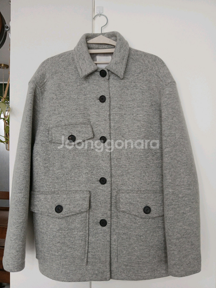 톰보이 그레이 자켓 코트 F--0