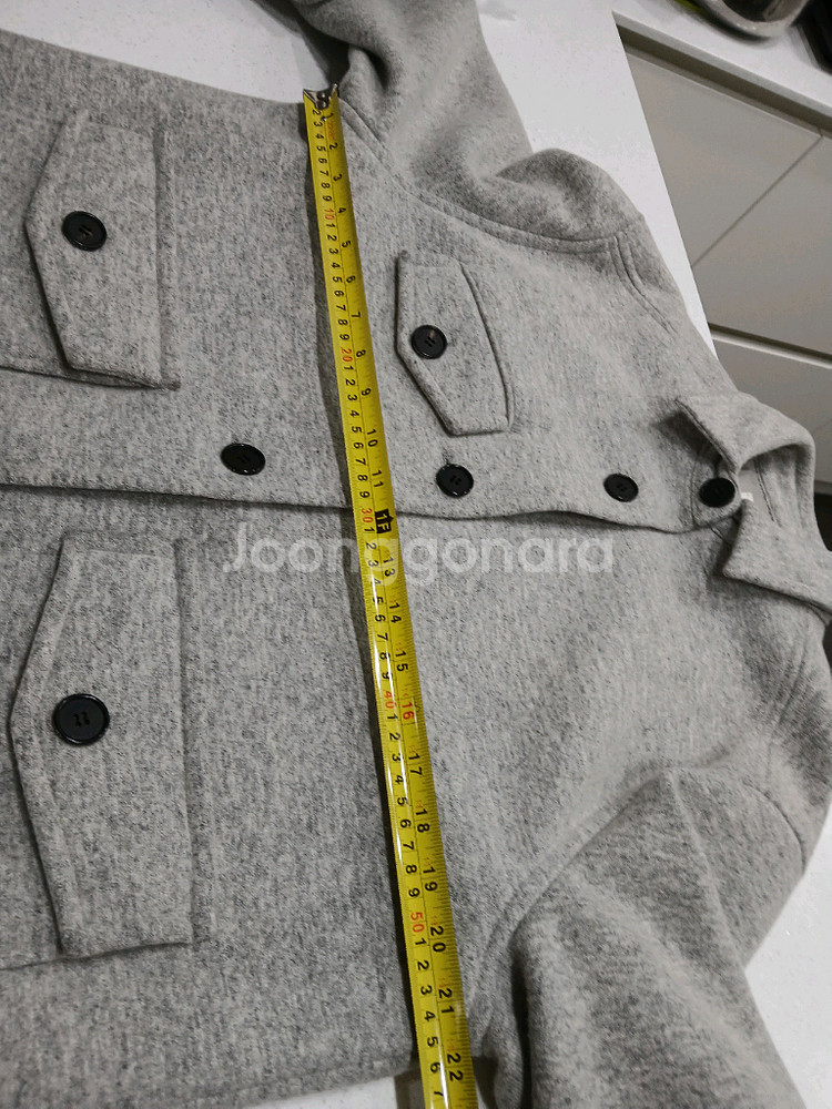 톰보이 그레이 자켓 코트 F--4