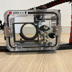 스쿠버다이빙 ikelite 카메라 하우징(소니 rx100 m3 사용)