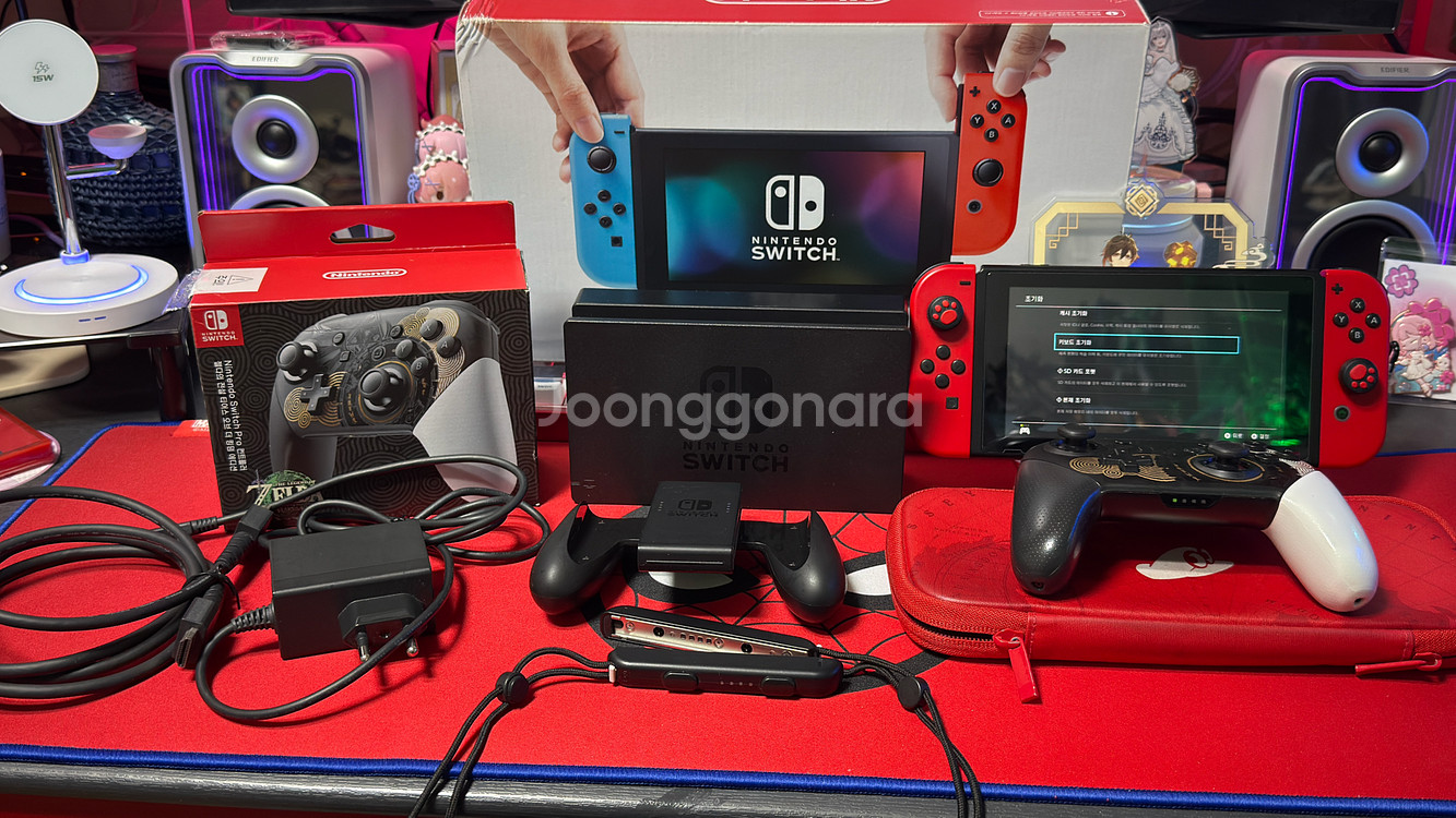닌텐도 스위치1 초기판 풀세트--7