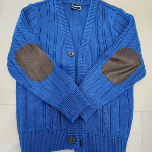 아동용 케이블 니트 가디건