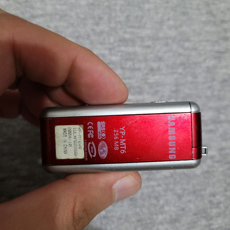 삼성 옙 YP-MT6 256mb mp3 이미지