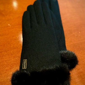 태림 여성용 밍크 장갑 블랙(새상품)