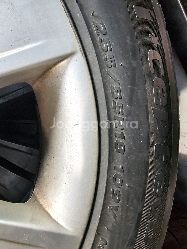 BMW E53 X5 18인치 스노우타이어, 휠 세트--2