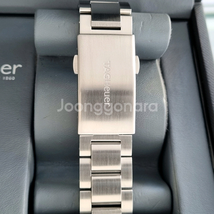 태그호이어 아쿠아레이서 쿼츠 검판 43mm(2021년)--2