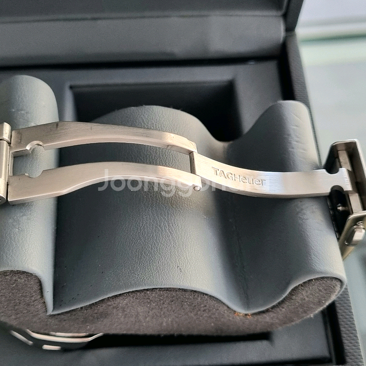 태그호이어 아쿠아레이서 쿼츠 검판 43mm(2021년)--6