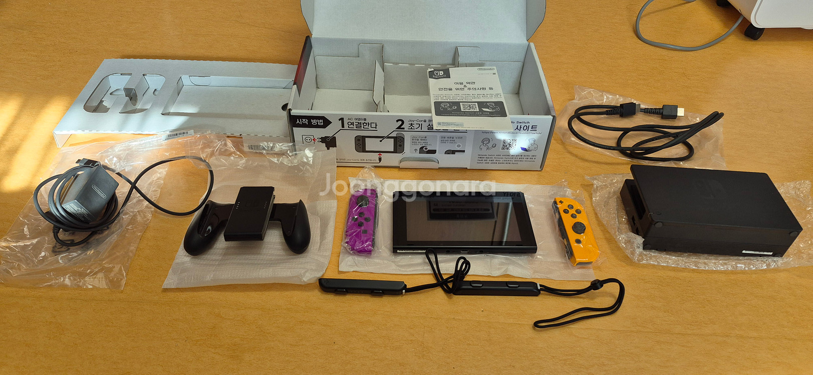 닌텐도 스위치 1 본체 + 게임패드 세트--1