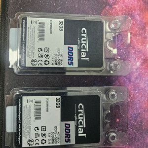 노트북램 DDR5 64GB(32GB 메모리 2개)