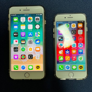 아이폰8 실버 256gb 과 아이폰 8+ 골드 256gb 두 대 함께 일괄 판매합니다