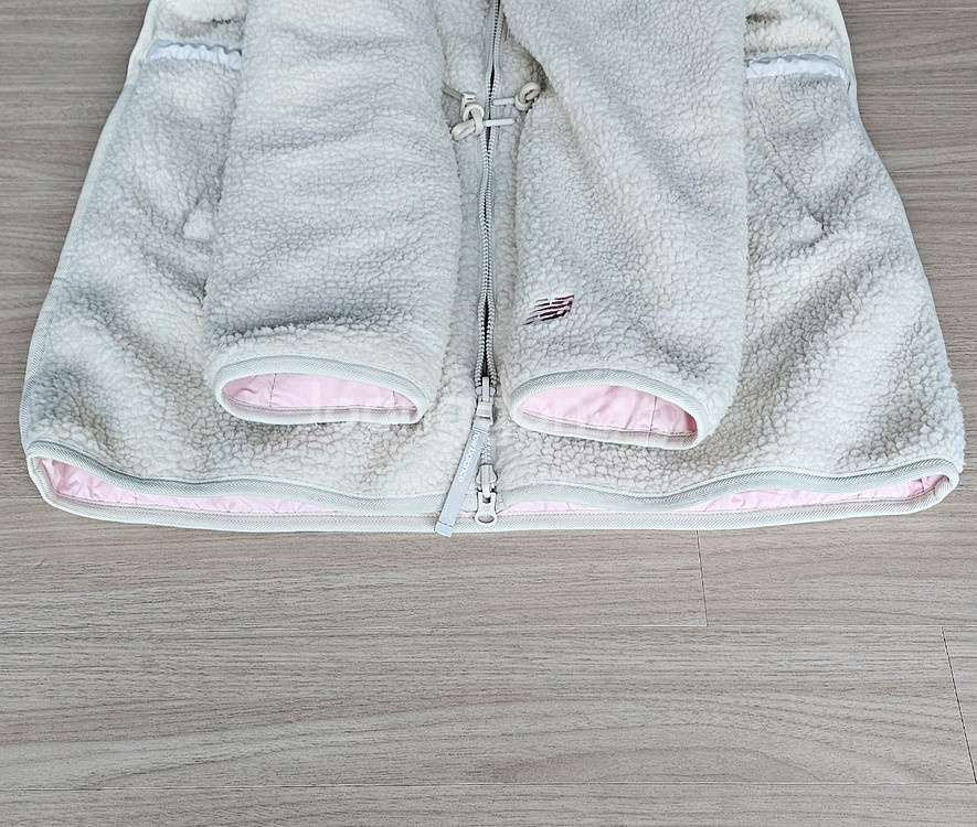 (새상품급)(여성용)(뉴발란스)플리스 양면/뽀글이 자켓--5