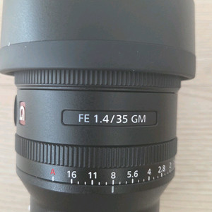 소니 FE 35mm F1.4 GM 렌즈