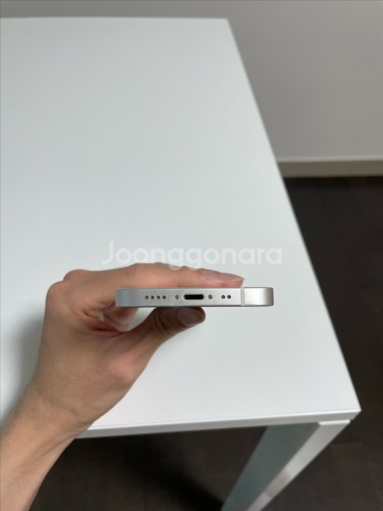 [배터리 100%] 아이폰 12미니 화이트 128GB--8