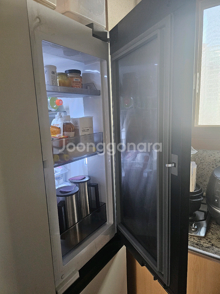 삼성 비스포크 4도어 냉장고 850L RF85T92P1AP 김치냉장고 기능 코타화이트--1