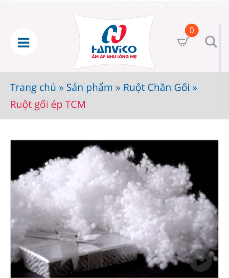 새상품HANVICO 고급 베개솜--2