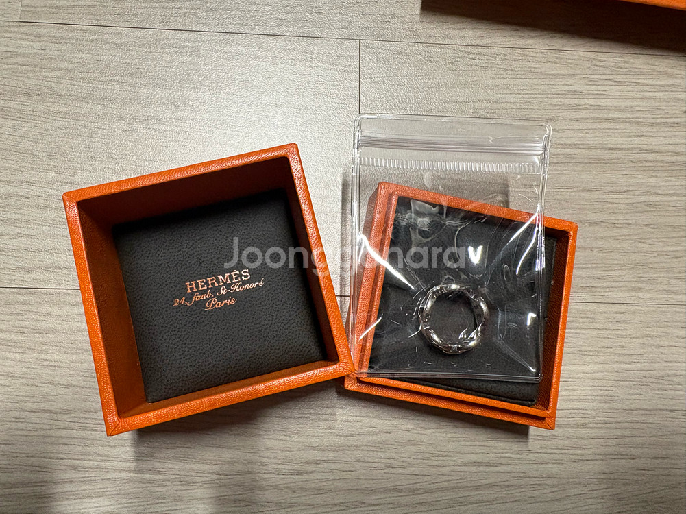 에르메스 샹달반지 48호 팝니다.--1
