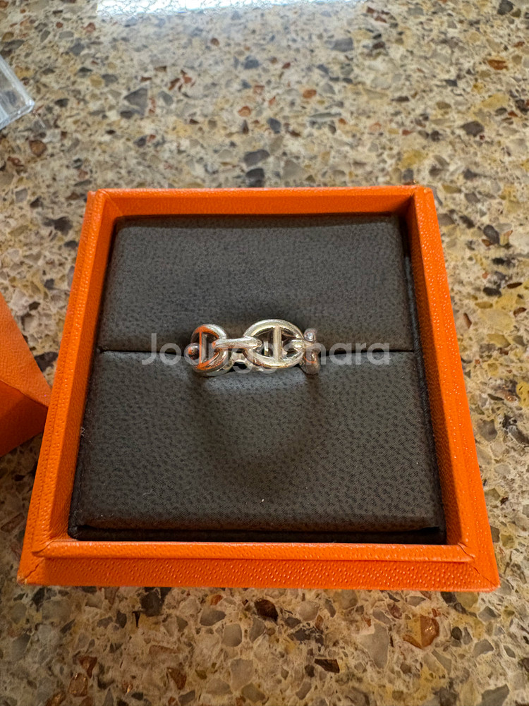 에르메스 샹달반지 48호 팝니다.--4