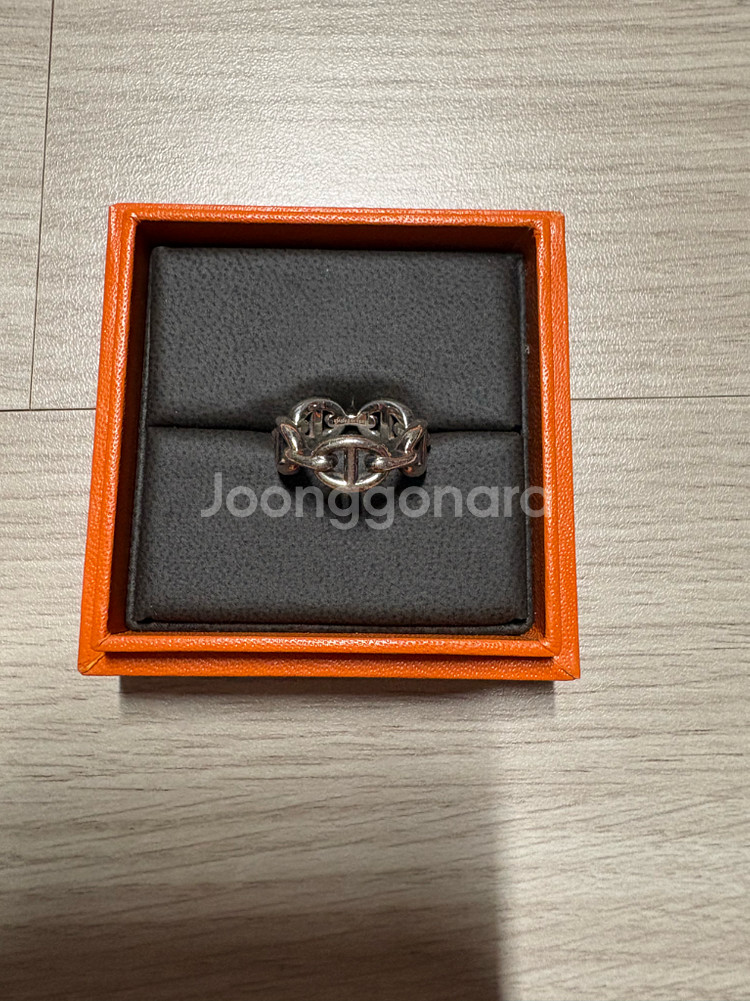 에르메스 샹달반지 48호 팝니다.--3