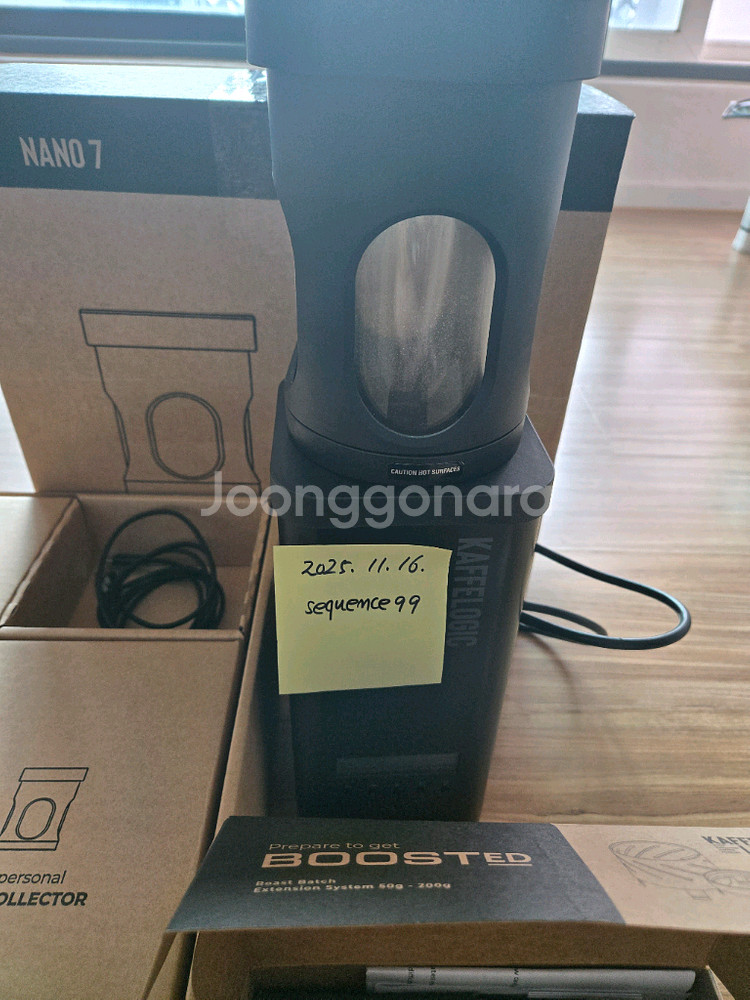 카페로직 나노7 커피로스터기--1