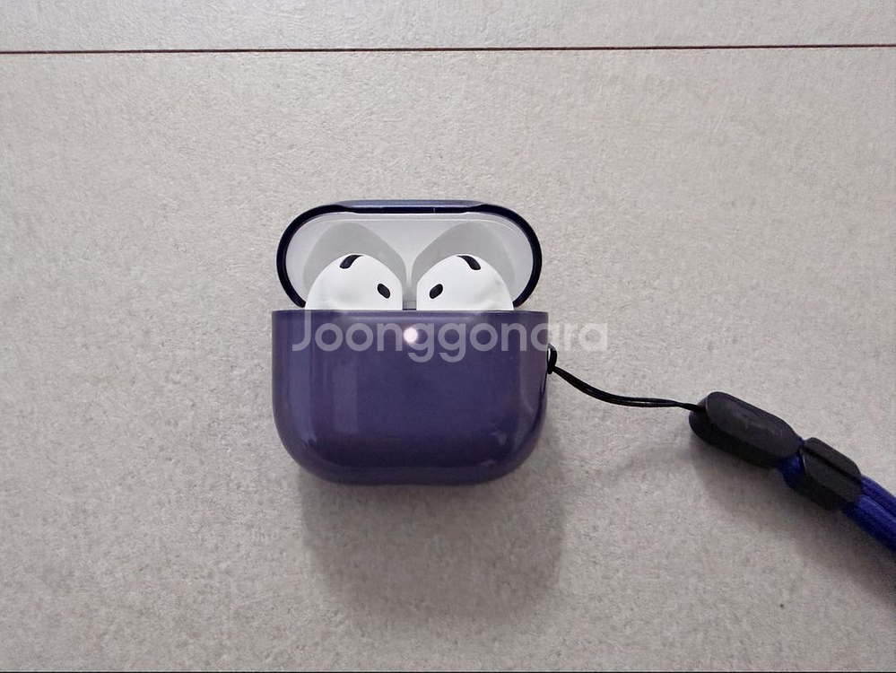 에어팟 4세대 노캔(ANC) + 애플 정품 케이스 판매--0